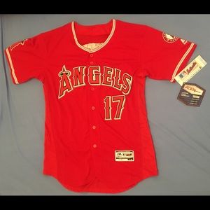 Los Angeles Angels #17 Shojei Ohtani white jersey